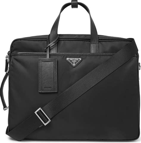 prada nylon briefcase.